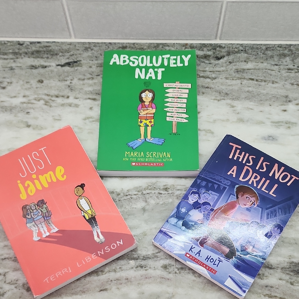 Set of 3 popular middle-grade books!